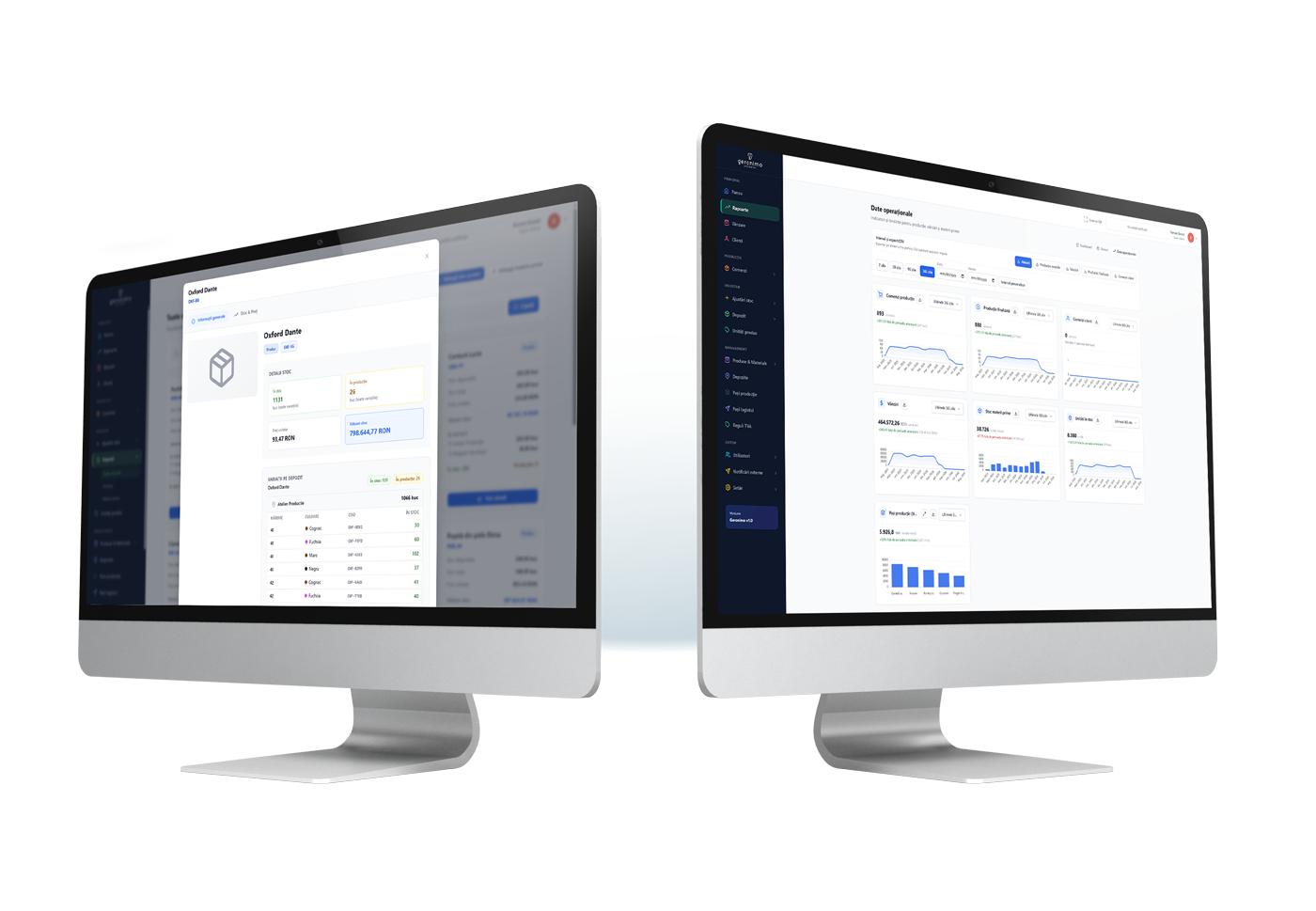 Warehouse and production software preview